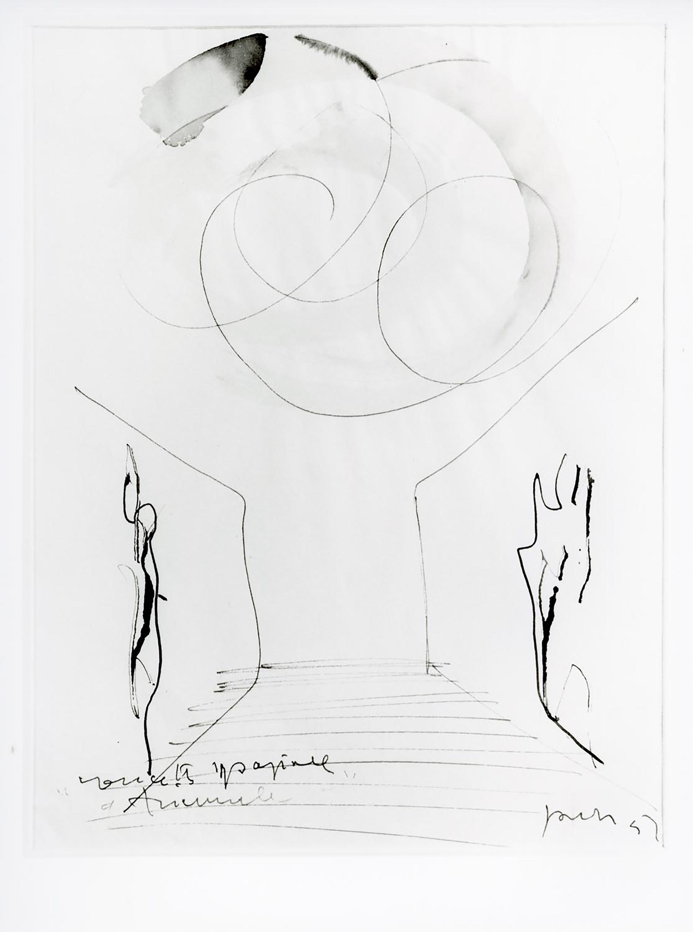 Lucio Fontana, Concetto spaziale-IX Triennale, 1951